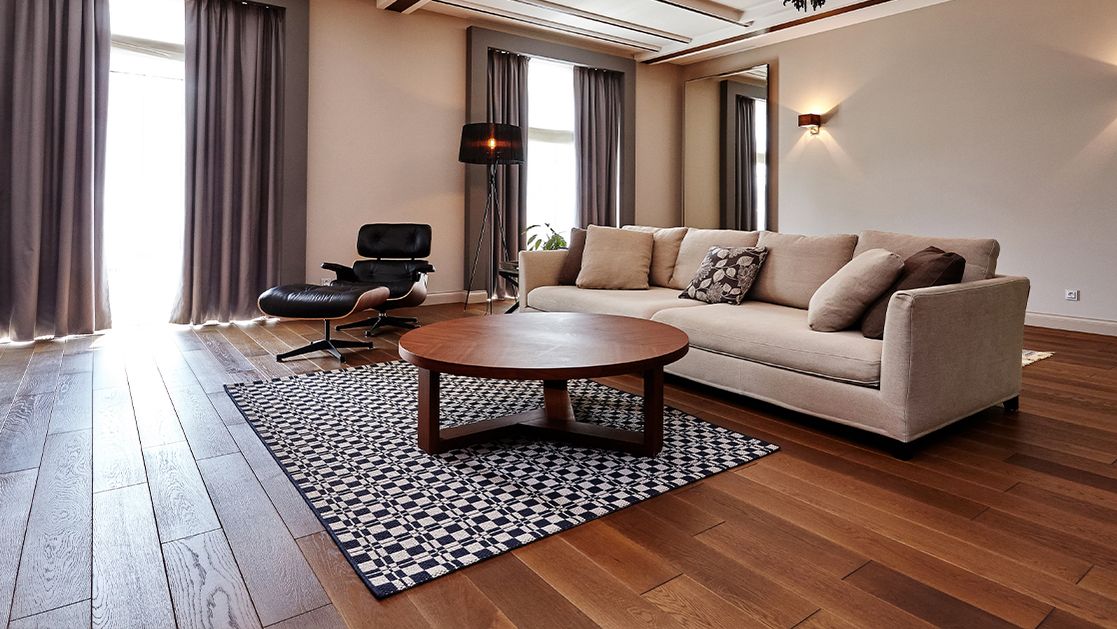Parkettboden Wohnzimmer
